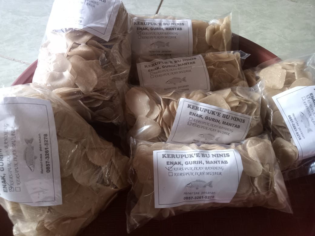 Kerupuk Ikan Mentah & Matang 3
